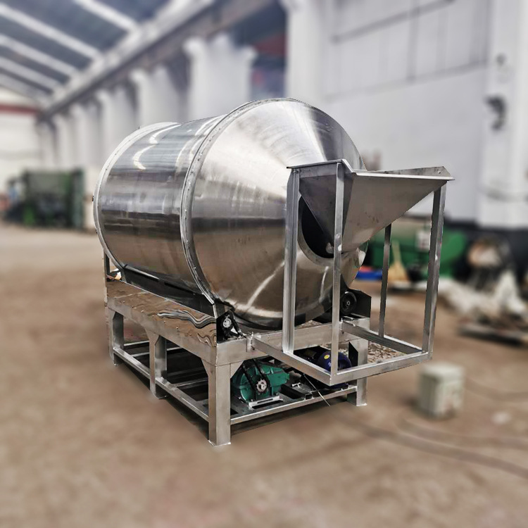 八宝粥原料滚筒混合机 药品粉剂不锈钢搅拌机 电动白糖粉拌料机