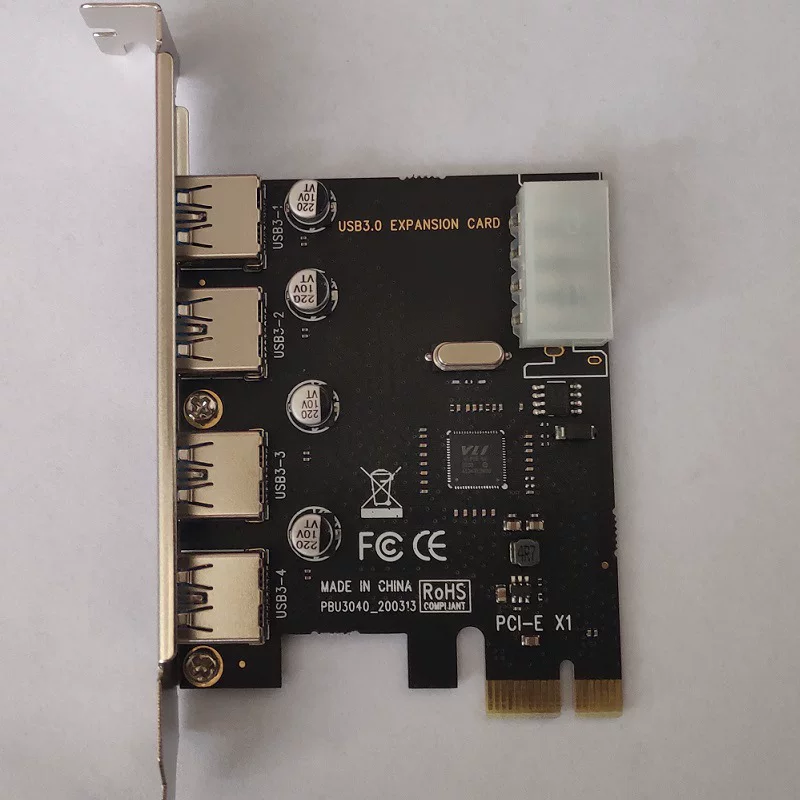PCI-E на USB3.0 вращающаяся карта высокой скорости расширения карта 4 ленточная видеокарта конвертация 3.0USB