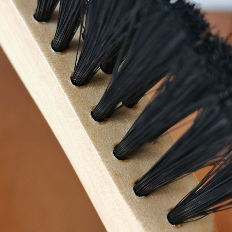 Cuchillo de madera cepillo Lotus cabeza del cepillo de cerdas de PVC accesorios de billar suministros