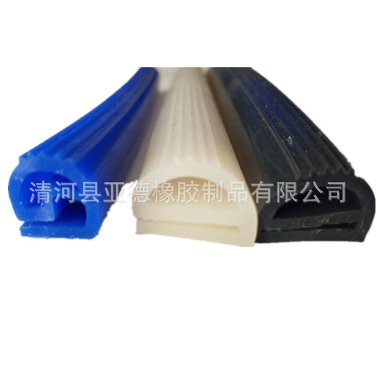 硅胶蒸箱 烤箱e形密封条 耐高温密封条 无哈气锅盖密封条