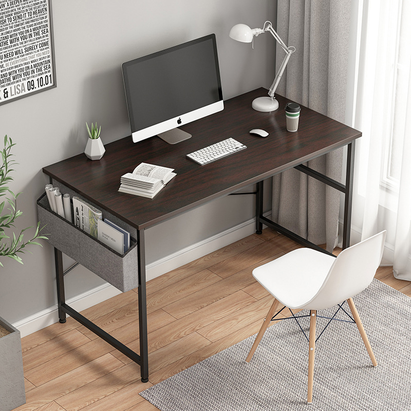 Escritorio de computadora escritorio hogar simple estudiante aprendizaje escritorio simple moderno Alquiler de mesa de oficina de madera de acero