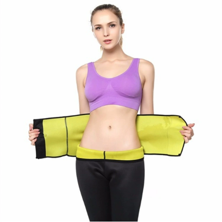 Пояс Amazon Женская Спортивная сауна Пояс от пота Неопреновый пояс для коррекции фигуры Фитнес Брюшной пояс
