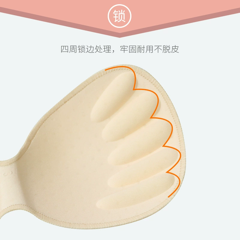 Sponge breast pads, supporting sports bra, increased thickness, beautiful back