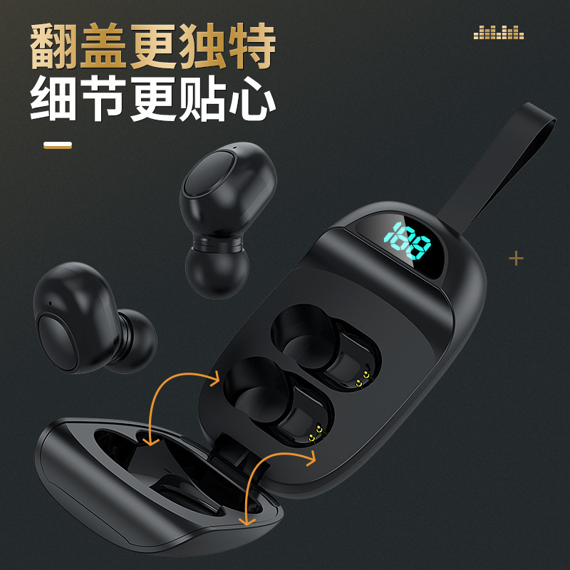 Nuevo auricular Bluetooth tws5.0 binaural estéreo llamada auriculares inalámbricos subwoofer