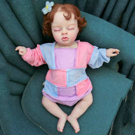 宝宝拼色爬服婴儿拼接连身衣春秋儿童马克龙色系三角哈衣870纱布