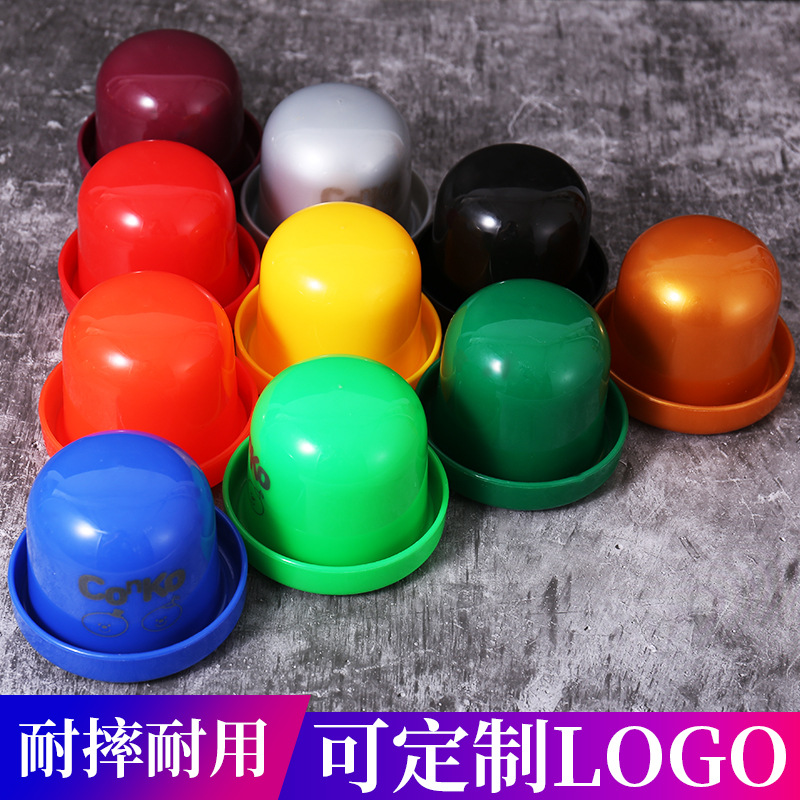 Thickened Mother and Child Bar KTV Electroplated Color Bowl Set for Entertainment Dice Bowl and Shaker with Logo Printing