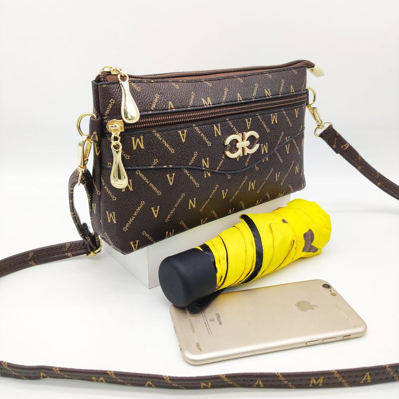 Dai Ouya 2022 Summer New Fashion Fashion Crossbody Bag Middle-aged Retro Korean Mom's Vegetable Coin Purse