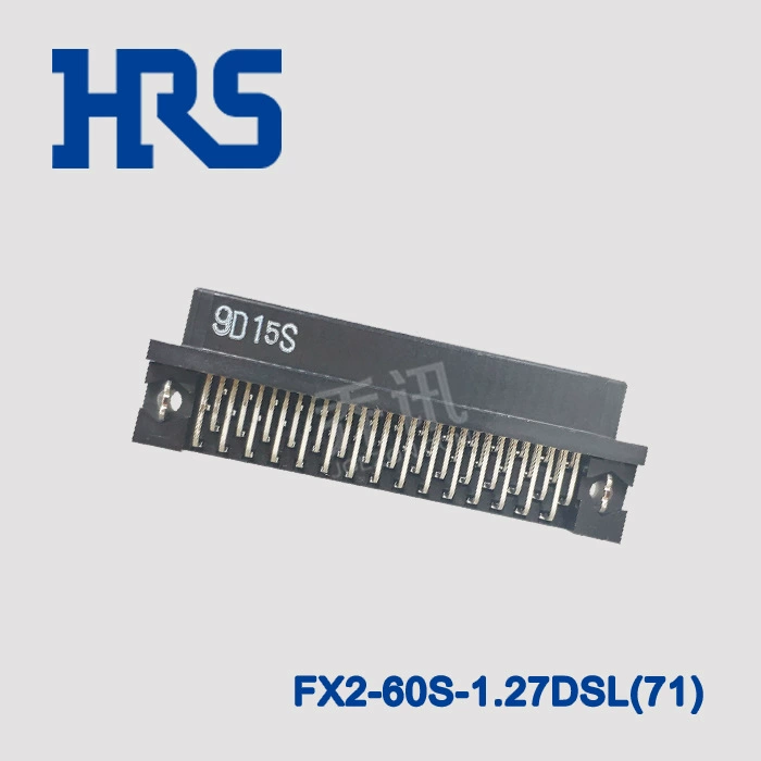 Оригинальный разъем hrs FX2-60S-1.27DSL (71) черный посадочный контакт Hirose, количество контактов 60, в наличии