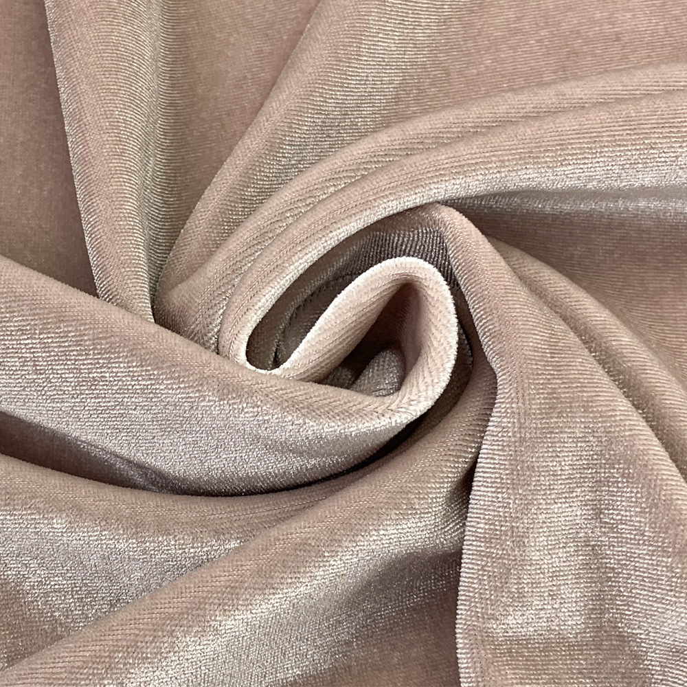 厂家现货加厚韩国绒亮丝绒针织面料金丝绒女装西装阔腿裤绒布秋冬|ms