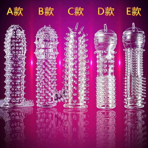 OLO Wolf Mouth Crystal Set Men's Mace Adult Sex Toys Men's Wearable Toys Five Foreign Trade