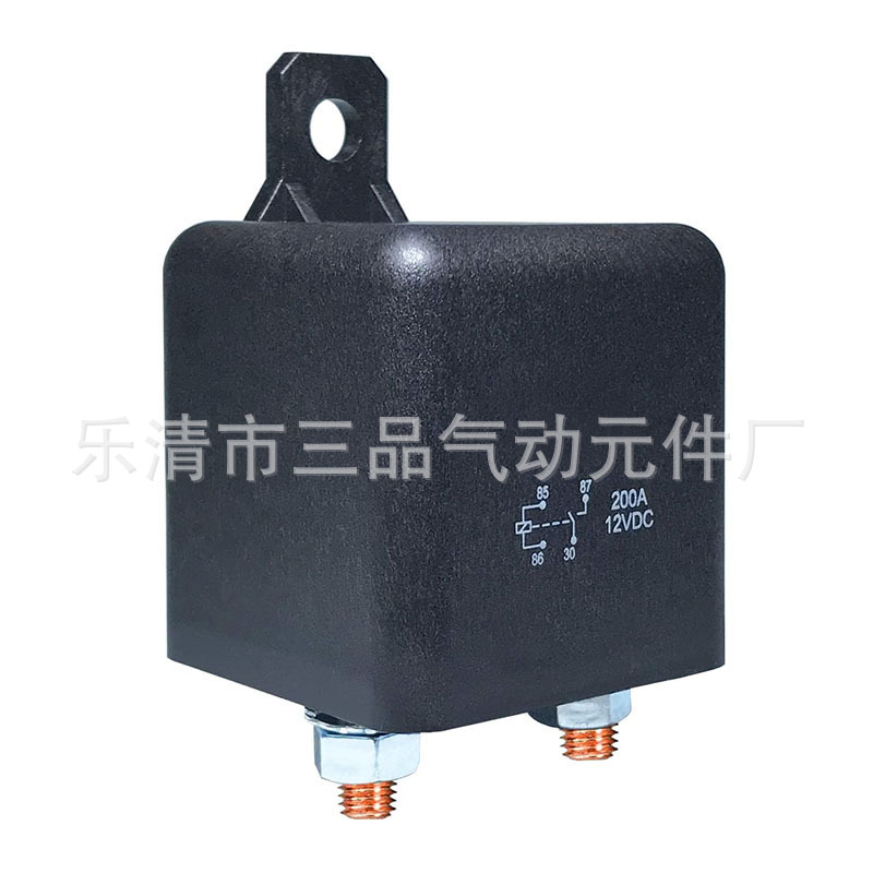 重型汽车继电器 12V DC 200A 4P分路充电继电器