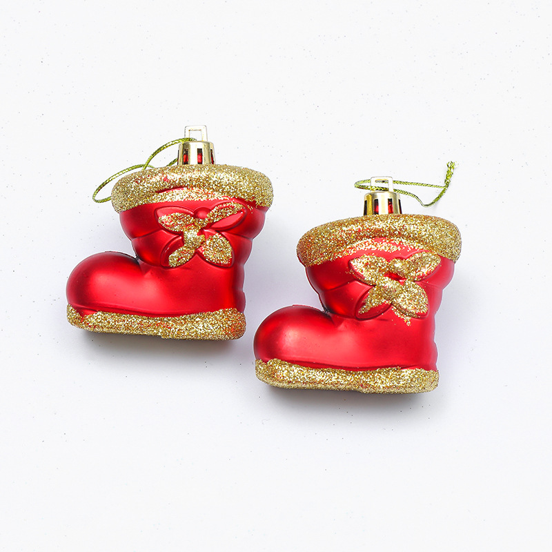 Hong Kong Hengsheng rojo conjunto de decoración de Navidad bola Amazon mismo comercio exterior en caja bola colgante centro comercial adornos