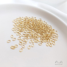 ��ɫ14K�䓰���E�AСȦ18K��ɫ�_�چ�Ȧdiy����Ʒ朗l�B��Ȧ