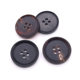 Natural Horn Button High-end Suit Four-eye Button Casual Suit Men's Trench Coat Real Horn Button Button
