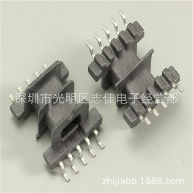 EFD15骨架贴片骨架双槽骨架5+5针海鸥脚贴片干式线架