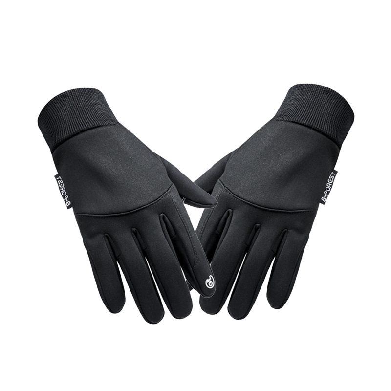 Guantes al aire libre de montar bicicleta dedo completo montaña carretera bicicleta guantes hombres y mujeres deportes absorción de choque pantalla táctil equipo