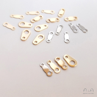 ��ɫ14K����׽�ɫ�p�״����β�B��8��Ƭ�_��M��diy���Ʒ���