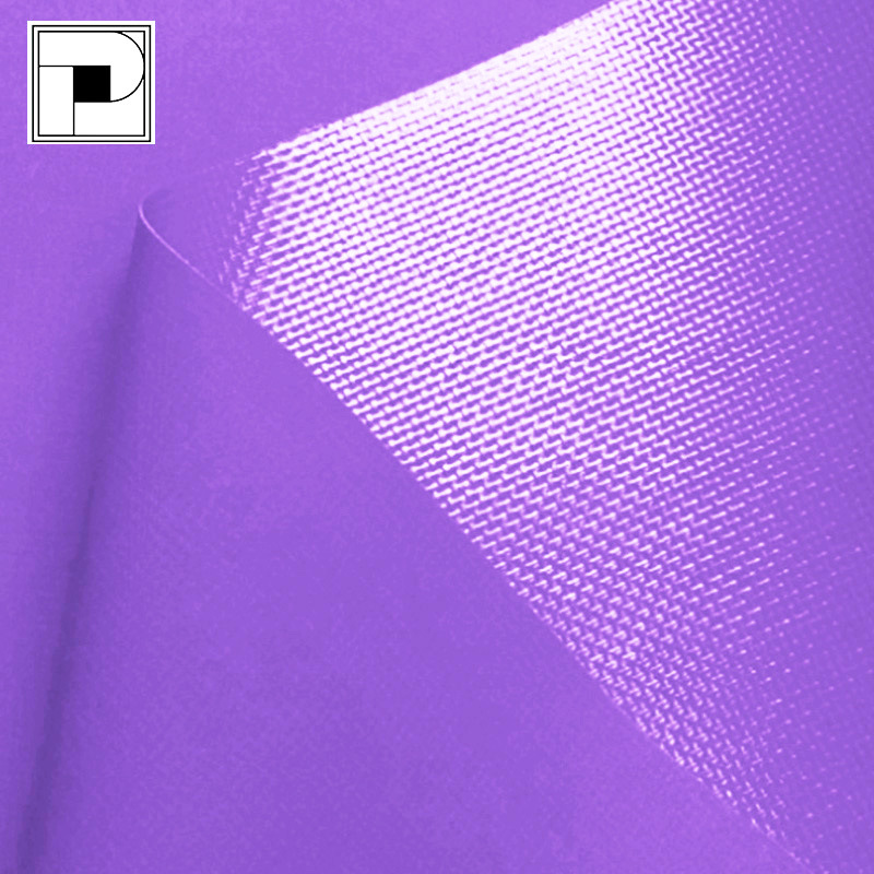 紫色篷布防水防晒加厚遮雨遮阳布隔热防雨布塑料PVC雨棚油布