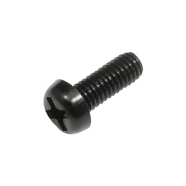 工厂盘头螺栓绝缘塑胶螺钉 圆头十字槽尼龙M4塑料螺丝多规格