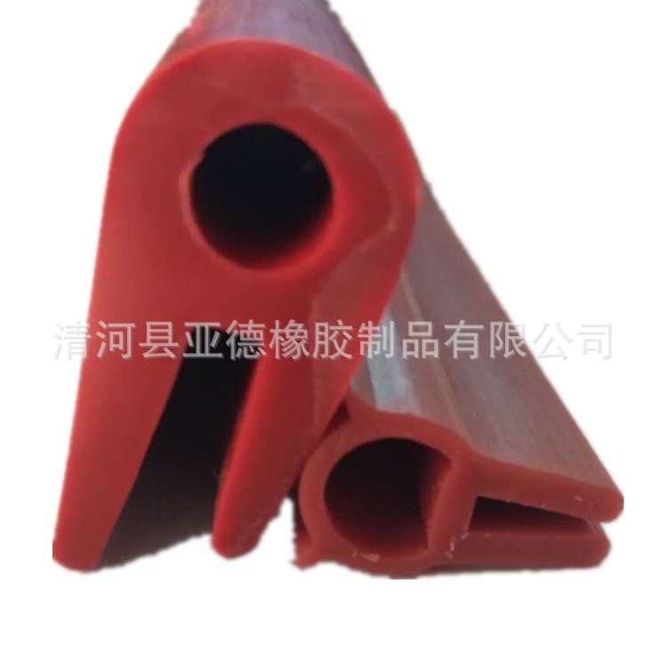 厂家直销供应硅胶条 卡6mmU型包边条 半透明硅胶条（加工定）