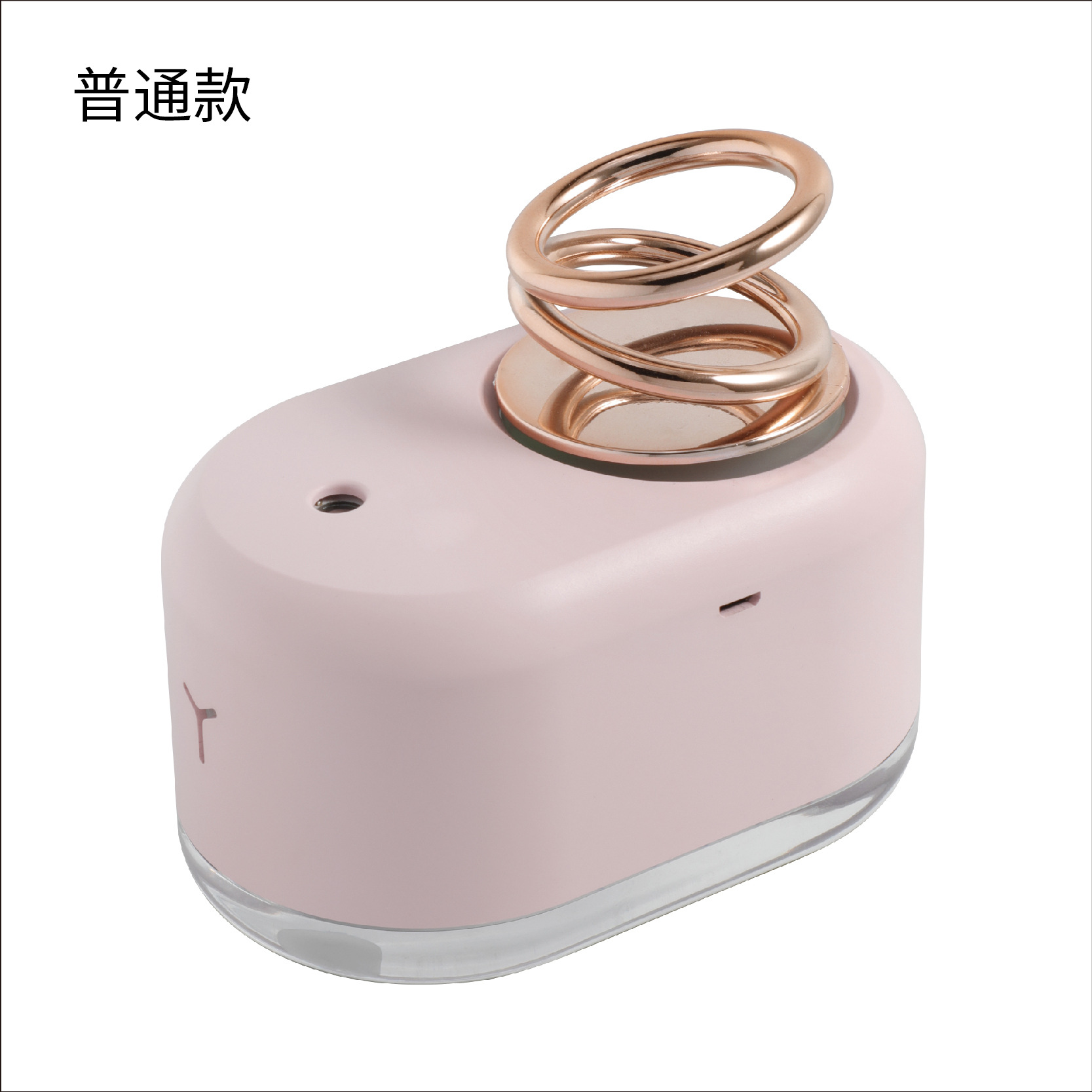 배터리없이 더블 링 핑크