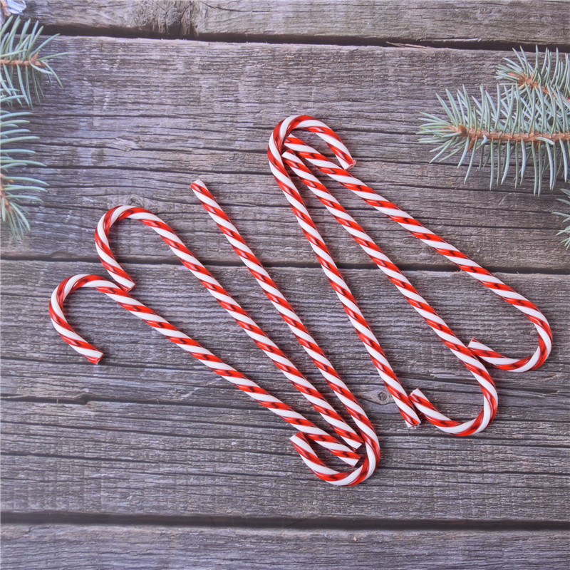Christmas Decoration Acrylic Crutch Candy Decoration Crutch Christmas Gift Christmas Tree Decoration Small Crutch