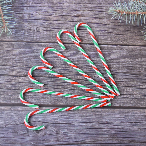 Christmas decoration acrylic crutches