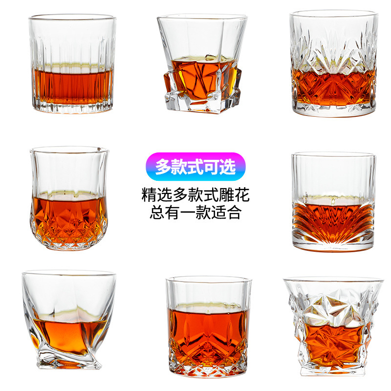 Creative foreign wine glass whiskey glass set European-style personality glass beer glass white wine glass