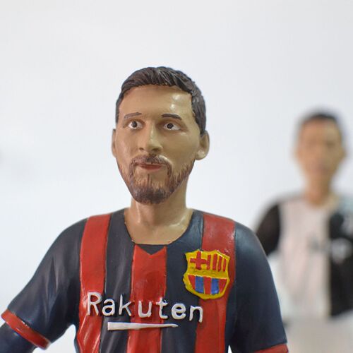 World Cup Football Doll Cristiano Ronaldo Messi Figurine Star Figure Model Birthday Gift
