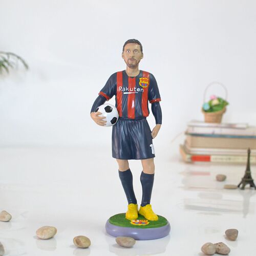 World Cup Football Doll Cristiano Ronaldo Messi Figurine Star Figure Model Birthday Gift