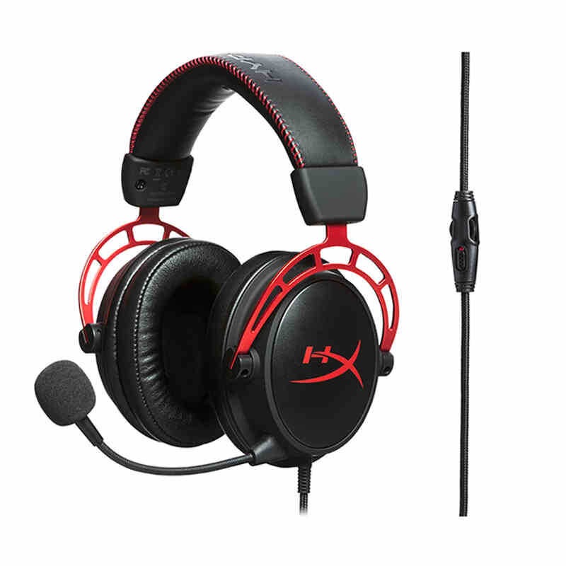 Hyperx Extremely Unknown Alpha Headset Wired Gaming Headset Alpha Headset E-Sports Chicken