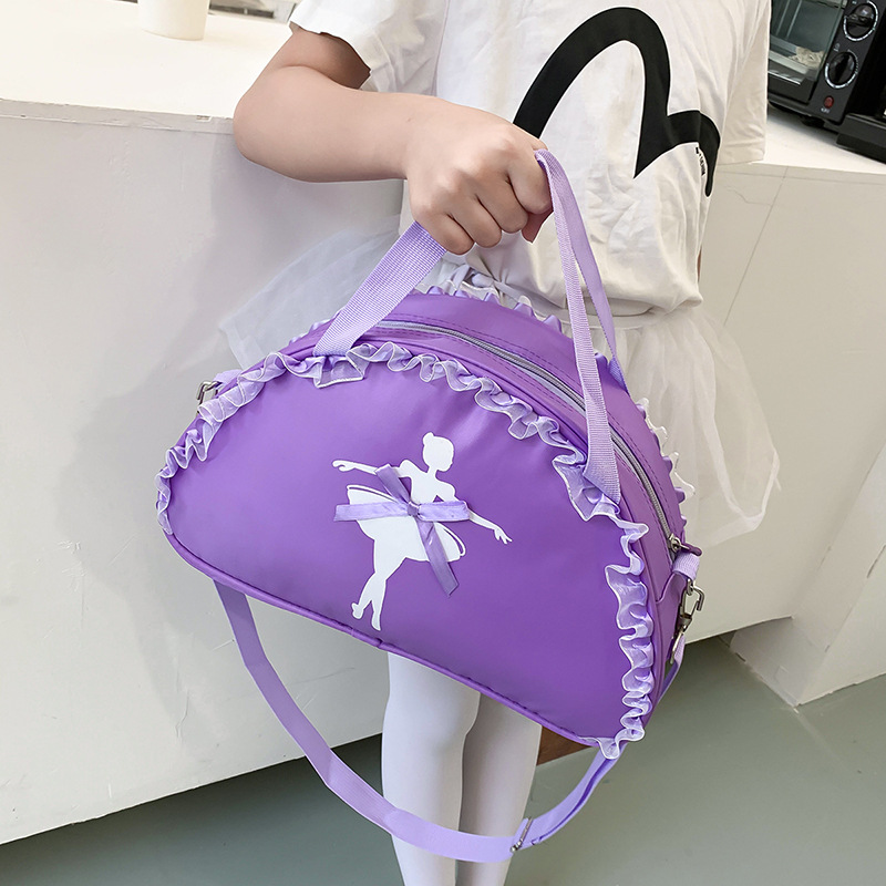 Bolso DE LA DANZA los nuevos niños del hombro mochila Ballet Latino chica princesa bolsa baile impreso LOGO