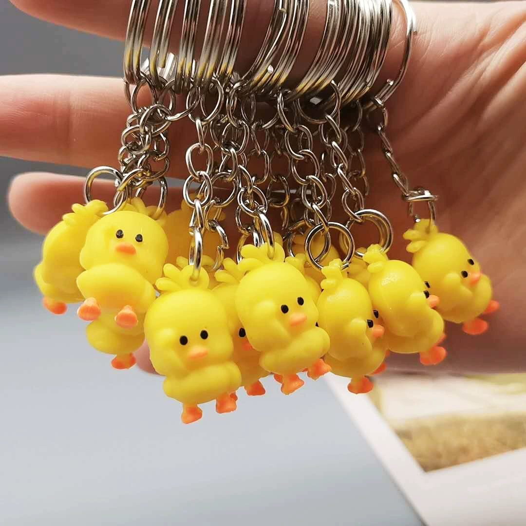 B.Duck, мультяшный маленький брелок с аксессуарами, интернет-хит, 2.5 см, утка, подарок на день рождения, для импорта