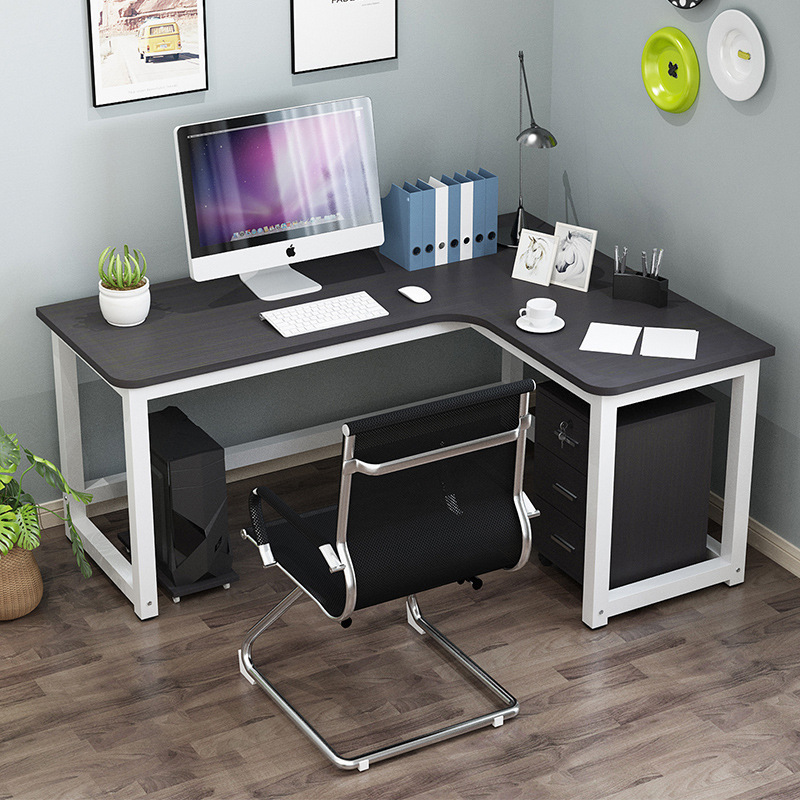 Simple Corner Computer Desk Corner Corner Office Desk L-shaped Household Desktop Study Desk Student Writing Desk