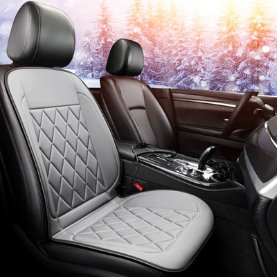 Multi-function pad Heated Seat Cushion - gray-single-seat-24v-universal