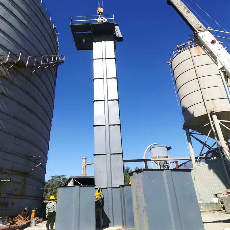 石灰石粉垂直上料机 大砂石上料斗式提升机 NE粉末垂直提升输送机