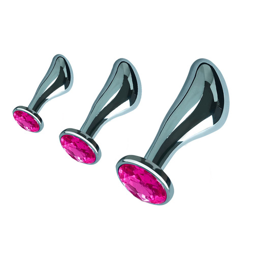 New Metal Anal Plug, Thumb Plug with Drill in Back Chamber, Sex Toy, Metal Anal Plug Manufacturer Wholesale