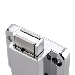 Thickened Zinc Alloy Cabinet Door Bumper Pressure-Free Handle-Free Glass Cabinet Magnetic Self-Opening Bumper Magnetic Manufacturer Direct Supply