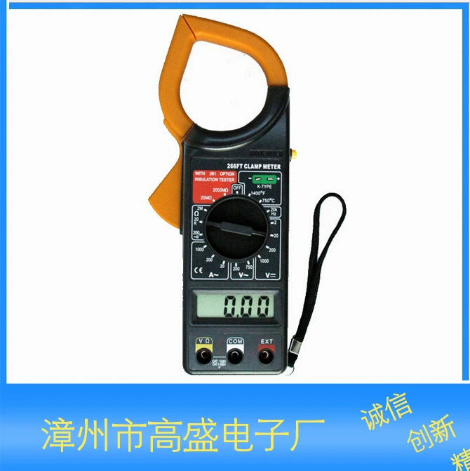 Цифровой зажим 266FT с измерением температуры частоты Goldman Sachs Electronics