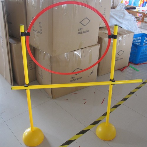 Drone training equipment, track connecting pole, field obstacle circle, aircraft model assembly marker, basketball football winding pole