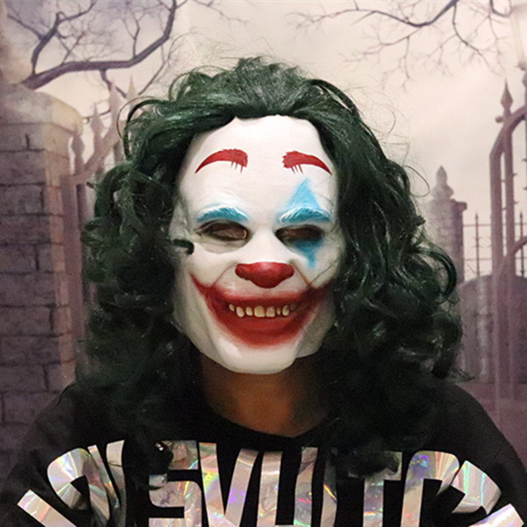 Dark Knight máscara de payaso película de terror payaso alma 20000 Halloween vestir Batman Jack máscara