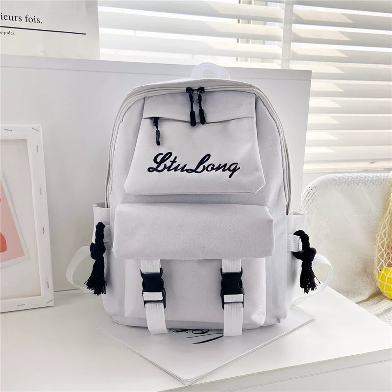 Universal brand backpack for beloved, Korean style, for secondary school