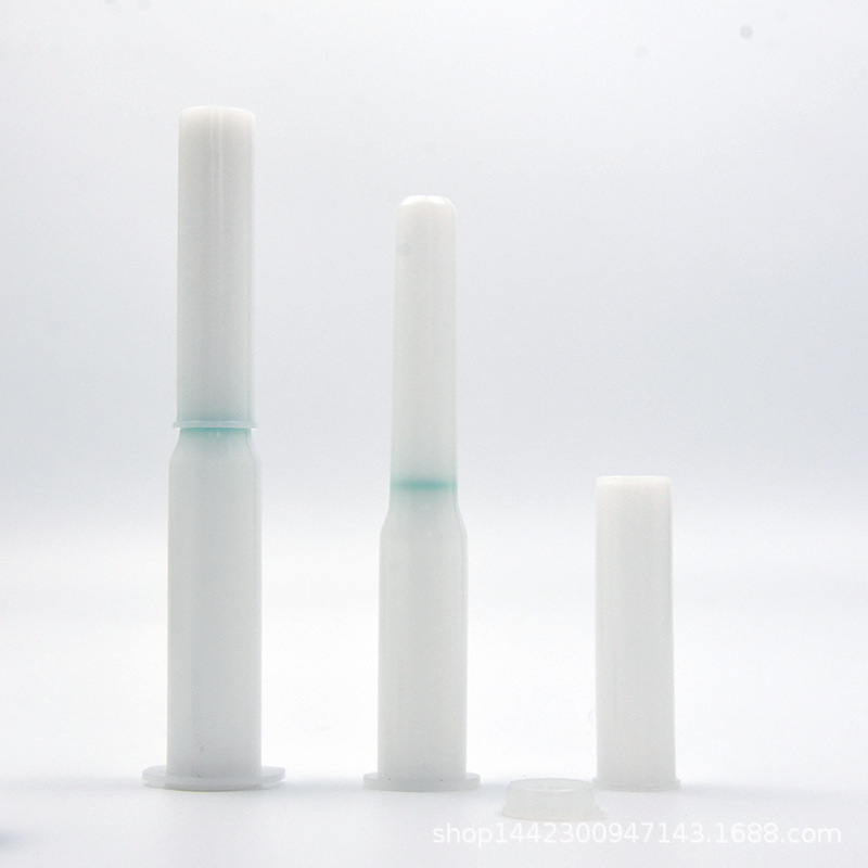 现货供应 4g给药器  PE圆管 带硅胶圈密封一次性妇科凝胶管