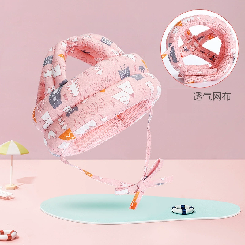 Детская подушка для защиты головы от падения, подушка для защиты головы от падения, детская кепка для предотвращения столкновений, летняя дышащая кепка