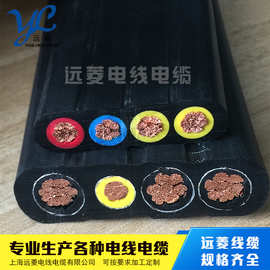 批发 YFFBG3*185+1*95扁电缆行车扁电缆 斗轮机扁电缆 高压扁电缆