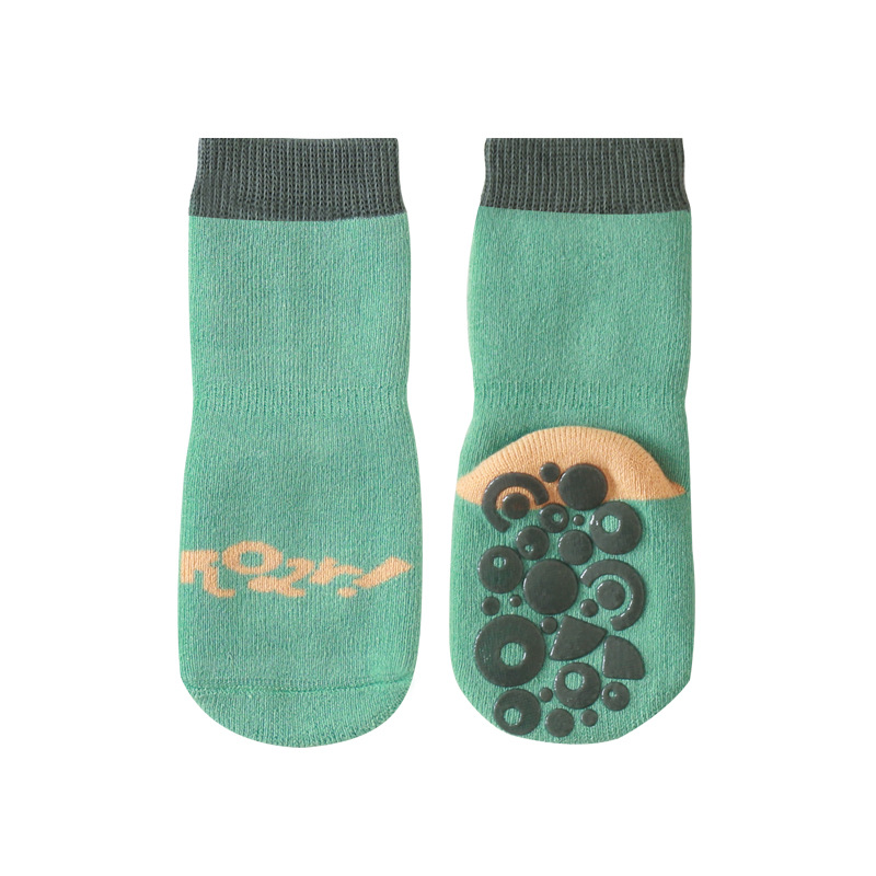 Calcetines para niños de 21 años Otoño e Invierno bebé recién nacido Calcetines antideslizantes para el piso calcetines gruesos forrados de lana