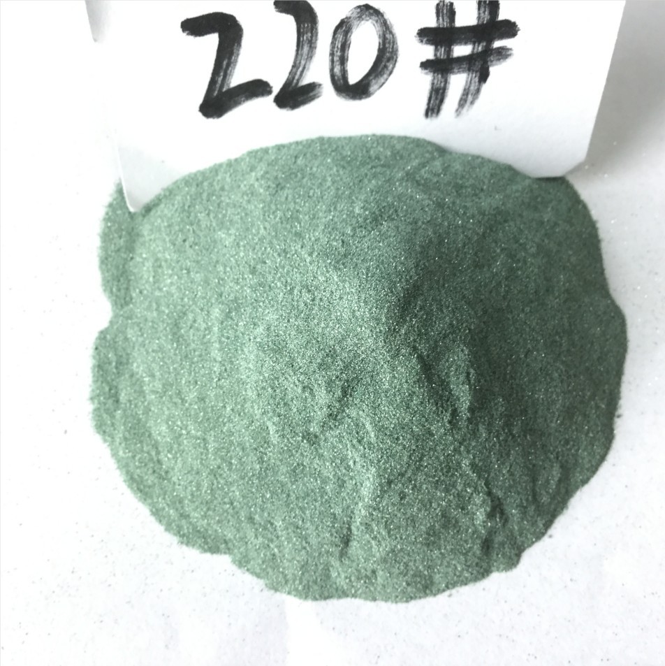干磨片原材料绿碳化硅金刚砂磨料 水磨片用F220#绿碳化硅220目