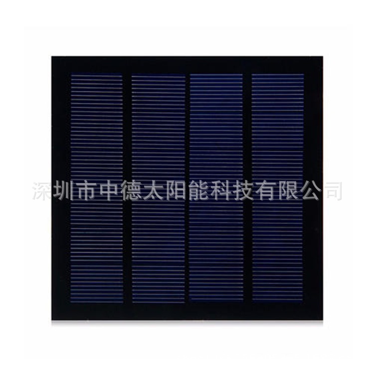 深圳中德单晶多晶太阳能电池板 PET层压太阳能板 太阳能充电板