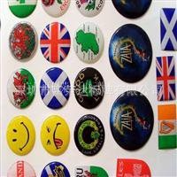 标签圆形滴胶标贴车标滴塑不干胶透明水晶滴塑标签丝印按键面板