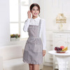 Fashionable double-layer apron, kitchen for food, bib for princess, overall, Korean style